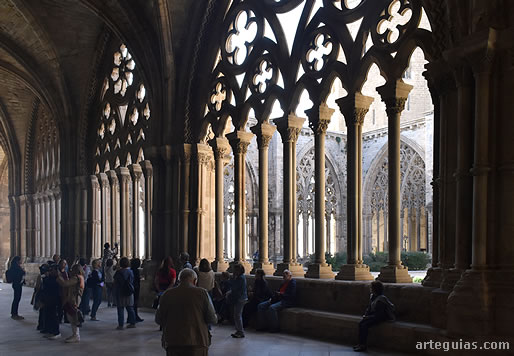 Claustro g&oacute;tico de la Seu Vella