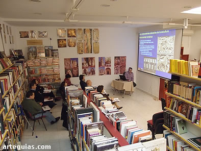 Imagen de la primera edici&oacute;n del seminario sobre la Escultura Medieval