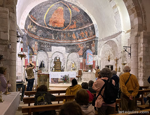 Interior de Santa Marina de Sacramenia