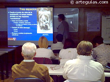 Momento del seminario sobre el Hombre Medieval