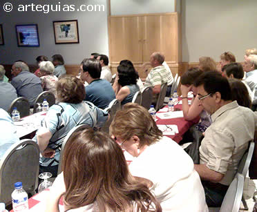 El sal&oacute;n se llen&oacute; completamente