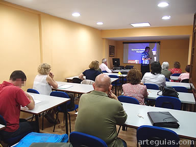 Momento de la presentaci&oacute;n e inicio del  seminario