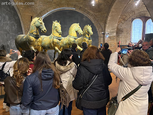 Los célebres caballos de bronce del hipódromo de Constantinopla