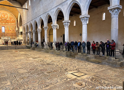 En la Basílica de Aquilea