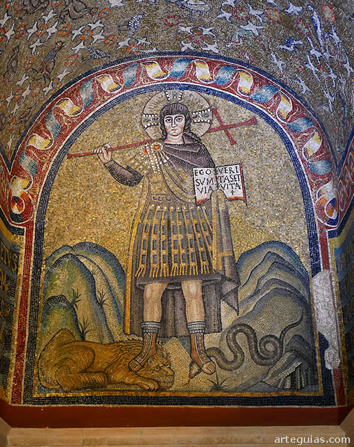 El famosa Cristo de la Capilla de San ANdrés de Rávena