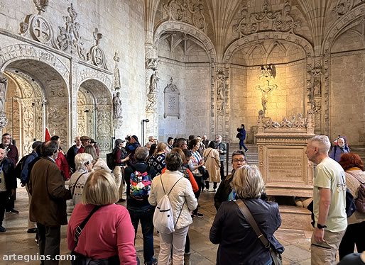 En una de las dependencias de los Jer&oacute;nimos de Bel&eacute;m