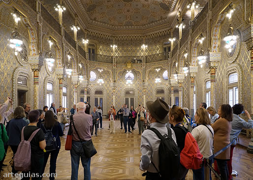 Sal&oacute;n &Aacute;rabe del Palacio de la Bolsa