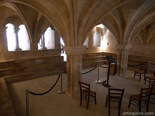 S&eacute;nanque: sala capitular