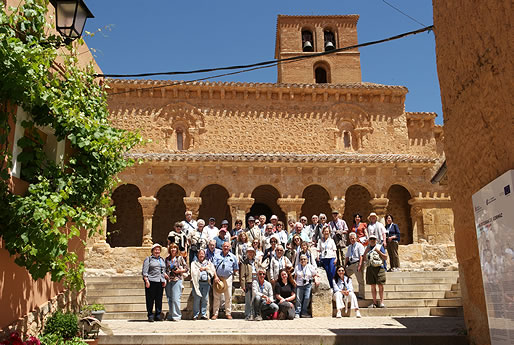 Foto de familia en San Miguel de San Esteban de Gormaz