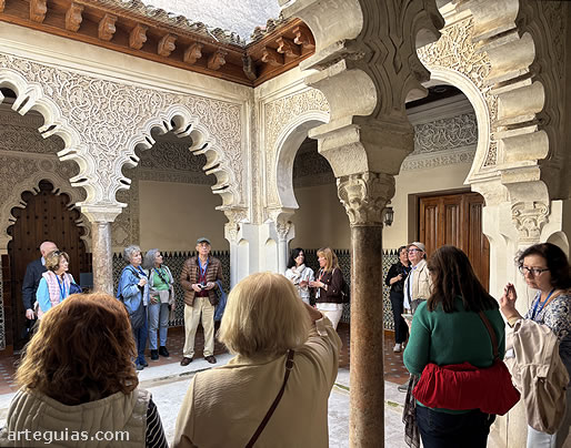 De Palazuelos nos fuimos a Tordesillas a visitar su excepcional Convento de Santa Clara.