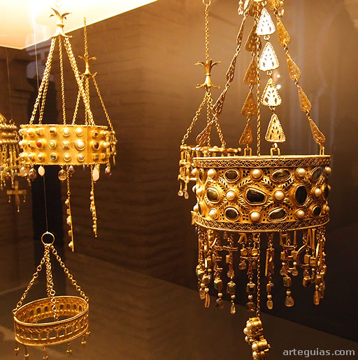 R&eacute;plica del Tesoro visigodo de Guarrazar