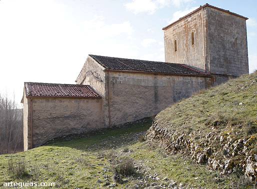 Vista desde el norte de la Ermita de Nuestra Se&ntilde;ora del Barrio Navares de las Cuevas