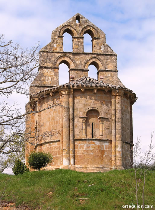 Cabecera y espada&ntilde;a: lo que se ha conservado de la Ermita de San Fag&uacute;n de Barrios de Bureba, Burgos
