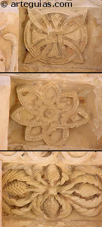 Metopas geom&eacute;tricas y vegetales