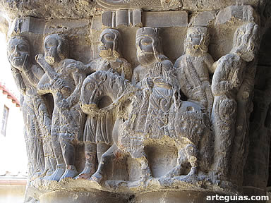 Capitel del claustro