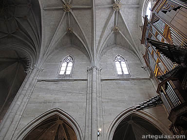 Alzado de la nave principal de la Catedral