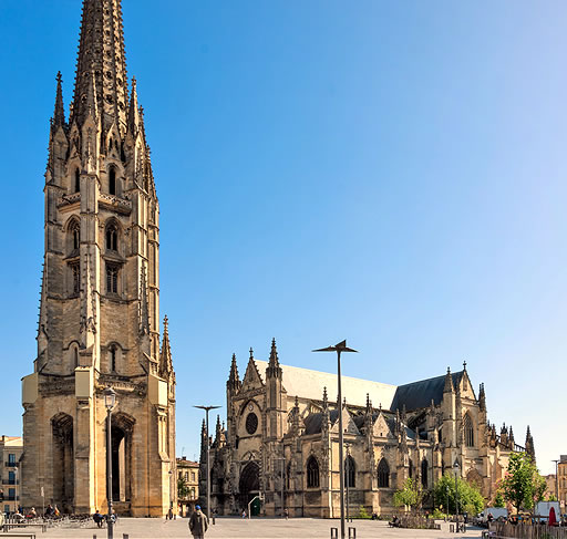 Iglesia g&oacute;tica de Saint-Michel de Burdeos