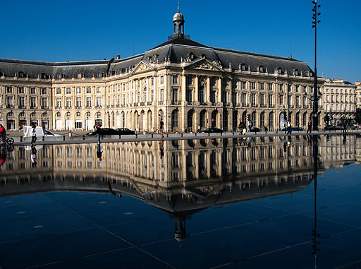 Place de la Bourse y Miroir d'eau
