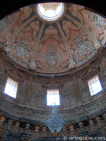 Interior de la iglesia de Loyola, Azpeitia