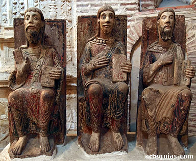 Parte del famoso Apostolado