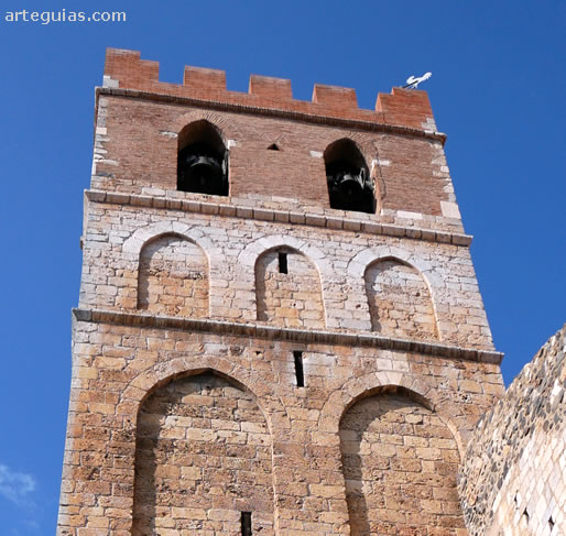 Zona superior del campanario