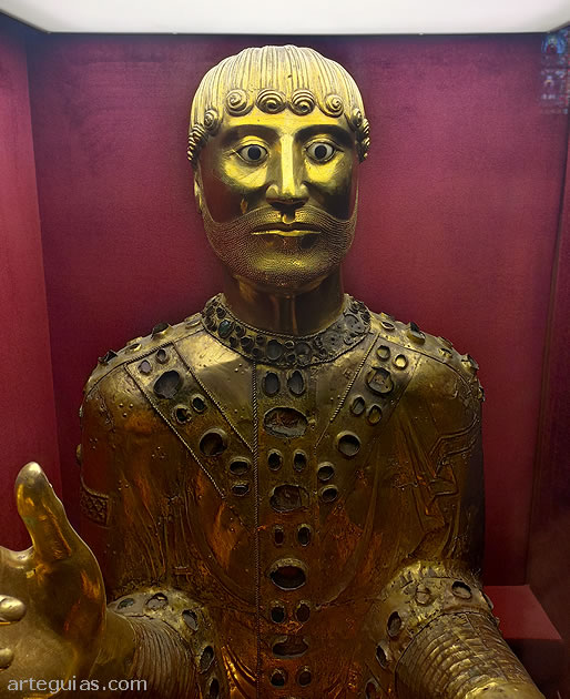 Busto relicario de San Baudimio