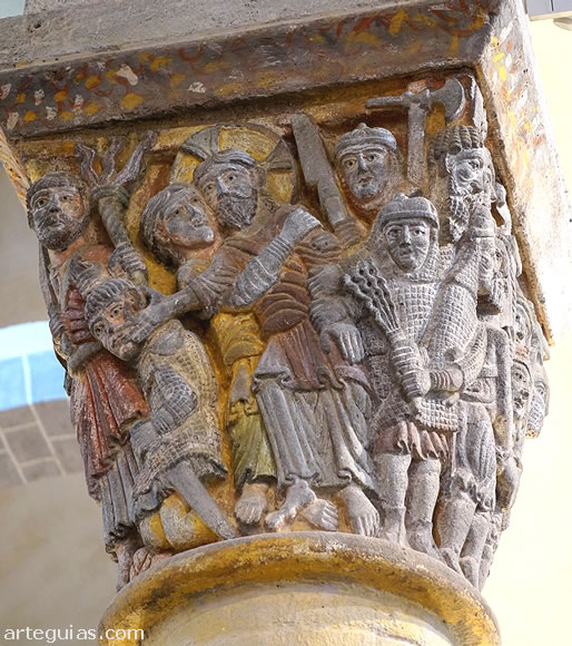 Iglesia de Saint-Nectaire: Prendimiento de Cristo