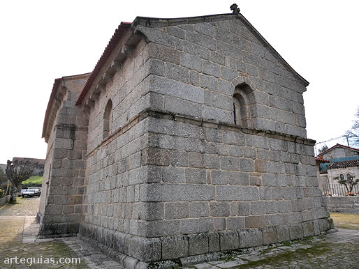 Cabecera de la iglesia del Salvador de Tabuado