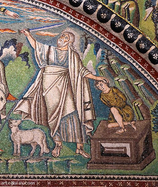 Mosaico del Sacrificio de Isaac