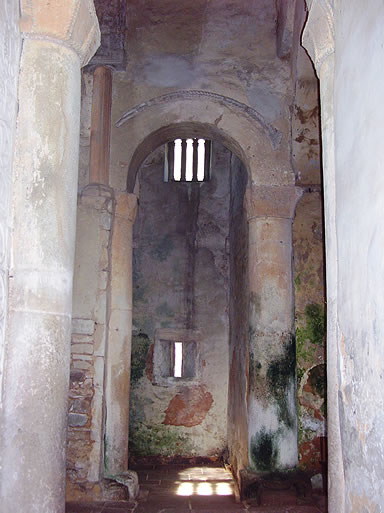 Interior de la iglesia