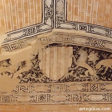 Pinturas con motivos her&aacute;ldicos