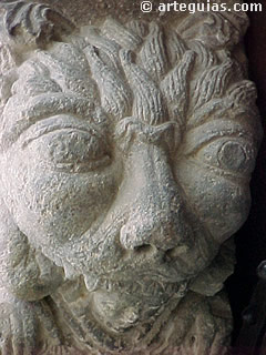 Detalle de una de las mochetas