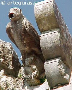 G&aacute;rgola del Castillo de Ucero