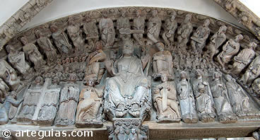 T&iacute;mpano del P&oacute;rtico de la Gloria