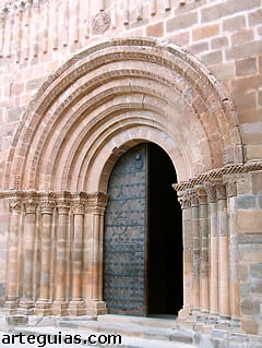 Portada principal. Monasterio de Veruela
