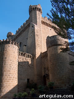 Castillo de Sajazarra desde el noroeste