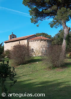 Iglesia de San Rom&aacute;n de Escalante, junto a Santo&ntilde;a, Cantabria