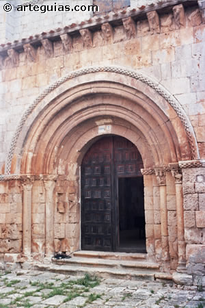 Portada occidental. San Quirce, Burgos