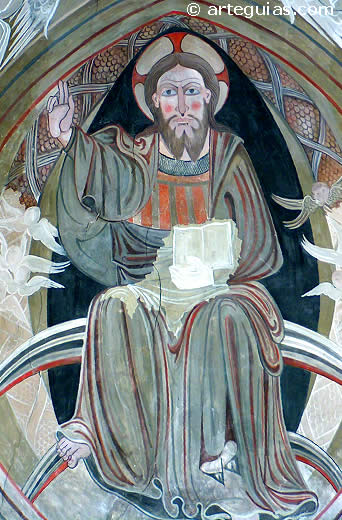 Pinturas murales en Valdeolivas. Cuenca