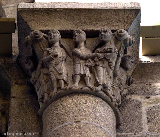 Capitel del martirio de Santa Fe