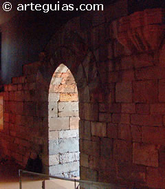 Interior del castillo de la Concepci&oacute;n. Cartagena