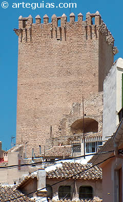 Torre del homenaje del castillo de Moratalla. Murcia