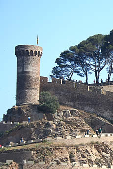 Uno de los mejores castillos de Girona: Tossa de Mar
