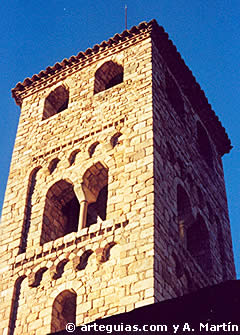 Campanario de Sant Vicen&ccedil; d'Espinelves (Osona)