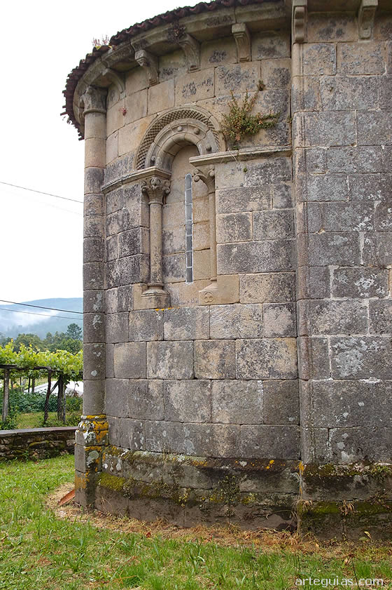 Iglesia rom&aacute;nica de Herb&oacute;n, pr&oacute;xima a Compostela