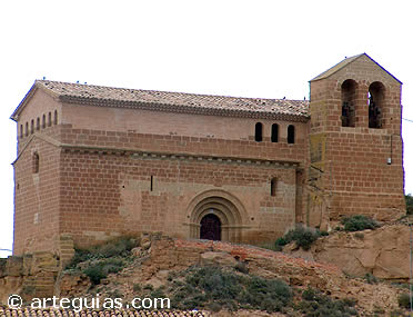 Iglesia de Marc&eacute;n. Los Monegros
