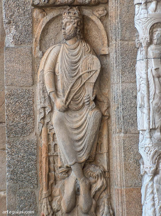 Rey David en Plater&iacute;as