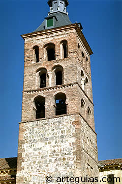 Torre de la iglesia de San Andr&eacute;s de Segovia