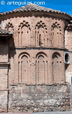 &Aacute;bside mud&eacute;jar de la antigua iglesia de San Eugenio
