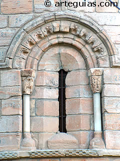 Ventanal de San Juan Bautista. Ciudad de Palencia